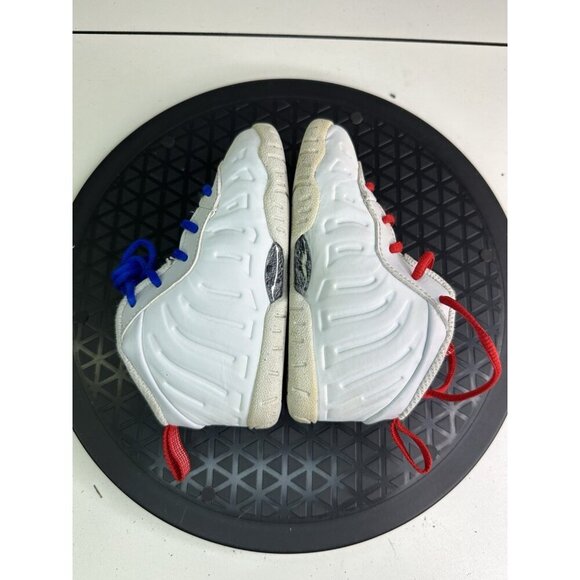 Nike Little Posite One USA Moon Photon Dust Toddlers Shoes DJ4026 001 SZ 7C - Picture 6 of 9